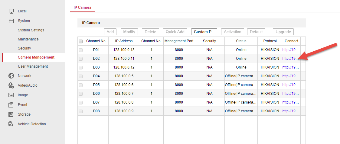 hikvision nvr default ip address