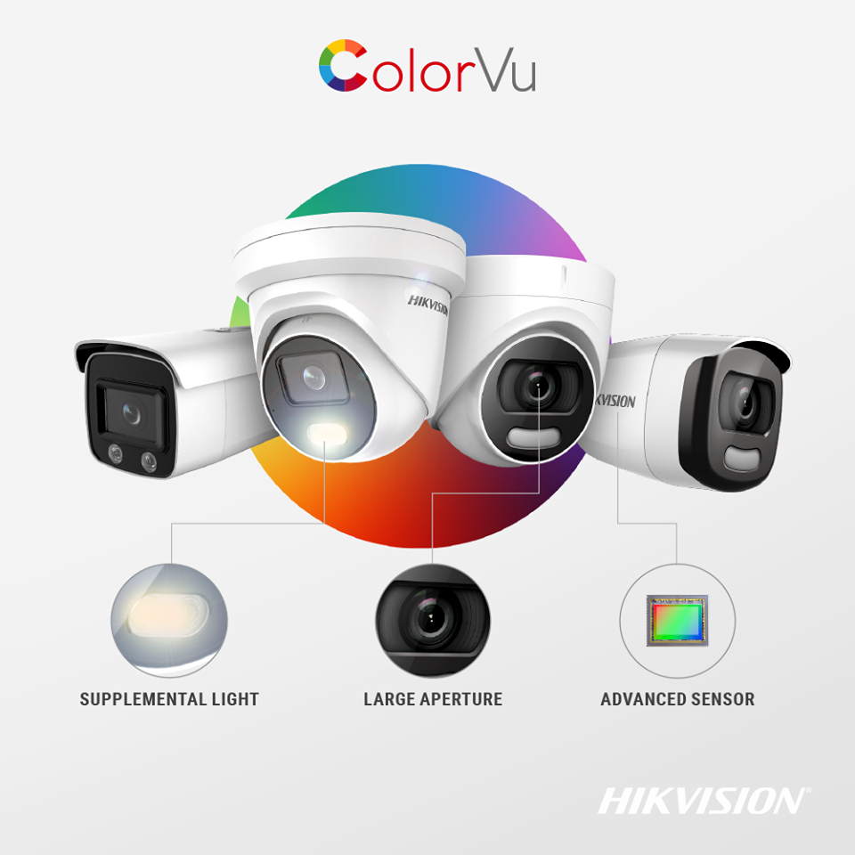 Hikvision ColorVu Full Colour Night Vision Cameras Suppliers | Security  Wholesalers