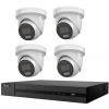 HiLook by Hikvision 6MP Acusense 4 Camera 4CH Turret Kit - 4 x IPC-T262H-MU